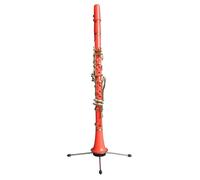 clarinete bajo Clarinete de 17 teclas en Sib cuerpo de ABS clarinete de color(Pink)