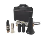 clarinete bajo Clarinete de 17 teclas melodía que cae B/tubo de baquelita material del cuerpo clarinete instrumento de viento de madera fácil de tocar