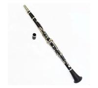 clarinete bajo Clarinete de 18 teclas G Tune clarinete de ébano teclas plateadas instrumento Musical profesional con estuche