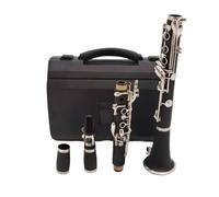 clarinete bajo Clarinete de baquelita con afinación Bb de 17 teclas Tocando un tono rico ajustable no es fácil de deformar