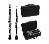 clarinete bajo Clarinete de baquelita de 17 teclas Instrumento principal de clarinete plano de baquelita
