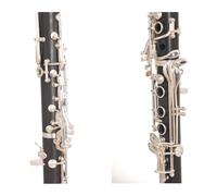 clarinete bajo Clarinete de ébano Clarinete de ébano 17 teclas Bb Tune Musical Aspecto hermoso que ahorra trabajo al tocar
