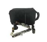 clarinete bajo Clarinete de ébano negro de 17 teclas en si bemol Instrumentos de viento negro Instrumentos de viento de madera Exámenes de banda Actuaciones