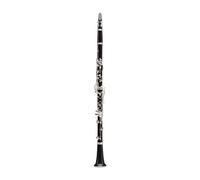 clarinete bajo Clarinete de madera negra de ébano clarinetes Bb profesionales baquelita 17 teclas Material de llave de ébano chapado en plata