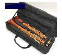 clarinete bajo Clarinete de orquesta G Tune Clarinete de ébano Teclas plateadas Clarinete(M201)