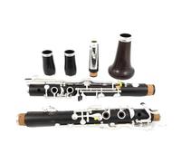 clarinete bajo Clarinete de orquesta G Tune Clarinete de ébano Teclas plateadas Clarinete(M203)