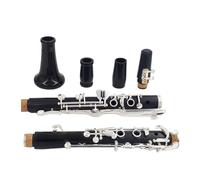 clarinete bajo Clarinete de orquesta G Tune Clarinete de ébano Teclas plateadas Clarinete(M211)