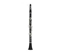 clarinete bajo Clarinete de resina ABS de 17 teclas para adultos principiantes examen de nivel de entrada banda profesional tocando instrumento de viento negro