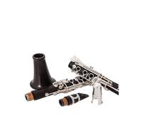 clarinete bajo Clarinete en Si BB plano de 17 teclas ébano para principiantes examen puesta en escena