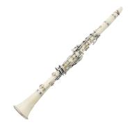 clarinete bajo Clarinete en si bemol de nivel de rendimiento Clarinete en si bemol clarinete blanco clarinete de color clarinete blanco instrumento(White)