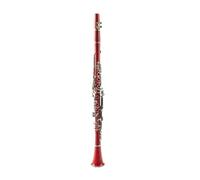 clarinete bajo Clarinete G 20 teclas Tubo negro plástico Instrumento de viento occidental(Red)