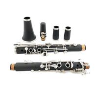 clarinete bajo Clarinete G Tune 18 teclas clarinete de resina Material del cuerpo llave niquelada