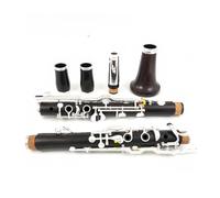clarinete bajo Clarinete G Tune ébano teclas plateadas instrumento para principiantes