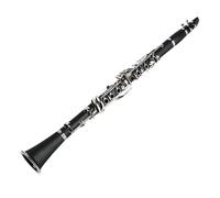clarinete bajo Clarinete Instrumento de viento negro Si bemol Garantía de calidad ABS Níquel Plata Llave Si bemol Clarinete