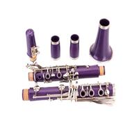 clarinete bajo Clarinete morado si bemol 17 teclas aspecto hermoso fácil de tocar