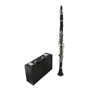 clarinete bajo Clarinete niquelado con llave G nivel superior 17 teclas tono G goma dura