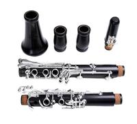 clarinete bajo Clarinete profesional Bb chapado en oro 18 teclas Clarinete tocando instrumentos