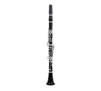 clarinete bajo Clarinete profesional de ébano plateado en Sib 17 teclas