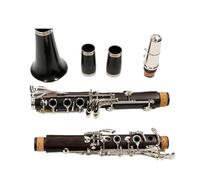 clarinete bajo Clarinete profesional de ébano Sib 17 teclas diseño exquisito y elegante