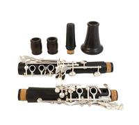 clarinete bajo Clarinete profesional de madera roja palisandro bB 17 teclas chapadas en oro no es fácil de deformar