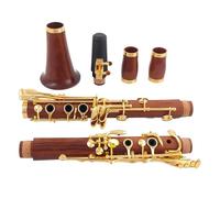 clarinete bajo Clarinete profesional de palisandro uno plateado