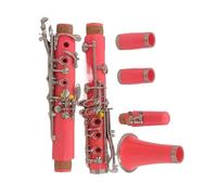 clarinete bajo Clarinete rojo claro Clarinete Bb Clarinete de 17 teclas Niquelado Material del cuerpo