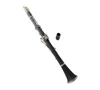 clarinete bajo Clarinete Si bemol Tune instrumentos de viento de madera de calidad profesional clarinete tubo negro con accesorios de estuche