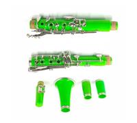 clarinete bajo Clarinete verde Clarinete Bb Clarinete de 17 teclas Material del cuerpo niquelado