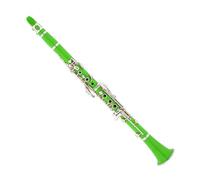 clarinete bajo Clarinete verde si bemol 17 teclas calidad de sonido del examen para principiantes