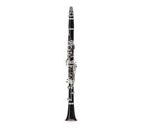 clarinete bajo Clarinetes A Clarinete profesional Teclas plateadas 17 teclas con estuche Boquilla Clarinetes de baquelita Un tono