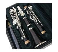 clarinete bajo Clarinetes Bb RC Major Clarinetes profesionales Teclas plateadas Boquilla de 17 teclas