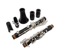 clarinete bajo Clarinetes Sib Clarinetes Mayores Profesionales Teclas plateadas 17 Teclas plateadas Tecla plateada 17 Boquilla