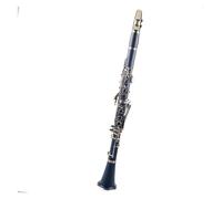 clarinete bajo Conjunto de instrumentos de viento de madera para clarinete Bb de resina de 17 teclas de cobre-níquel niquelado azul ABS