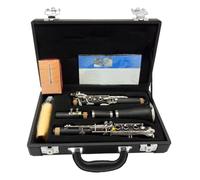 clarinete bajo Ébano Blackwood A Clarinetes Baquelita 17 Teclas Orquesta Instrumentos Musicales