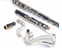 Clarinete Bajo En Si Con Melodía Descendente Clarinete Profesional De Resina ABS Do Bajo/Mi Bajo Sib/Sib(LowC)