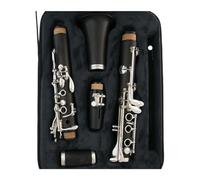 clarinete bajo Exquis et élégant Ebony Blackwood Clarinete Clarinete Sib Profesional 17 Teclas