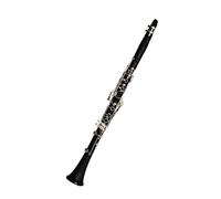 clarinete bajo Instrumento de clarinete de baquelita niquelado de goma dura 17 teclas