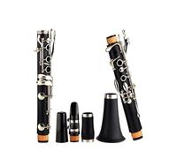 clarinete bajo Instrumento de clarinete plano B de resina ABS para estudiantes adultos principiantes actuación profesional en escenario