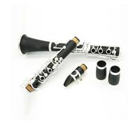 clarinete bajo Instrumento de clarinete único 17 teclas doble sección teclas plateadas modelo de rendimiento de examen profesional para principiantes