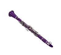 clarinete bajo Instrumento de viento de madera con cañas planas en Sib para clarinete de 17 teclas