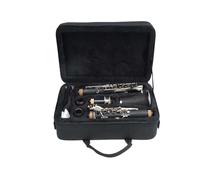clarinete bajo Instrumento de viento para clarinete de baquelita Bb de 17 teclas examen de grado para principiantes instrumento para adultos bien hecho