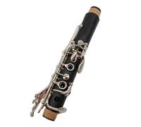 clarinete bajo Music Fancier Club-clarinetes de baquelita A clarinete profesional VINTAGE teclas chapadas en plata 17 teclas con estuche boquilla