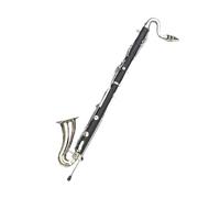 Clarinete Bajo Profesional En Si Bemol Llave Plateada Instrumentos Musicales Para