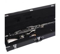 Clarinete Bajo Profesional Tono Low-e Bb Cuerpo ABS Teclas Plateadas Clarinete Con Estuche Accesorios Clarinete Para Principiantes
