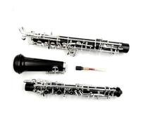 clarinete bajo Teclas y piezas plateadas 1 Juego de teclas de clarinete bajo C de madera de ébano