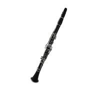 clarinete bajo Well-like-clarinete profesional Bb Tune instrumento Musical de madera de baquelita con llave niquelada con estuche 17 teclas