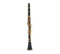 Clarinete Clarinete 17 Llaves Niqueladas Chapadas En Oro Llaves Si Bemol(Gold-plated buttons)
