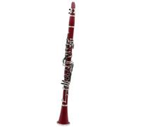 Clarinete Clarinete Bb Clarinete Profesional Para Conciertos Clarinete De 17 Teclas Con Kit De Clarinete Cañas Accesorios(Red)