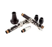 Clarinete Clarinete Brillante Instrumento De Rendimiento Profesional Ébano Sintético(Inner copper ferrule gold-plated)