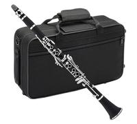 clarinete Clarinete de 17 teclas de cobre y níquel melodía en Si bemol instrumentos de viento de madera profesionales clarinete